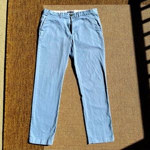 J Crew Mercantile Flex Blue Chino 35/34